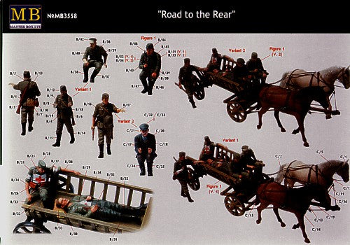 Masterbox 1:35 - Road to the Rear