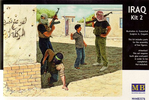 Masterbox 1:35 - Iraq Kit 2 - Insurgents