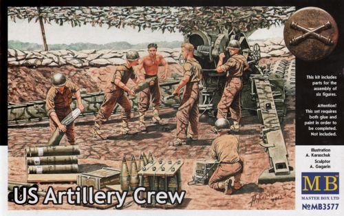 Masterbox 1:35 - US Artillery Crew