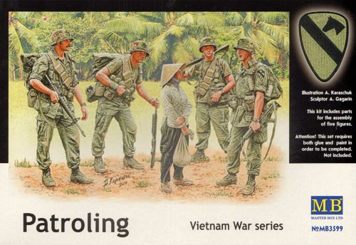 Masterbox 1:35 - Patrolling Vietnam War Series