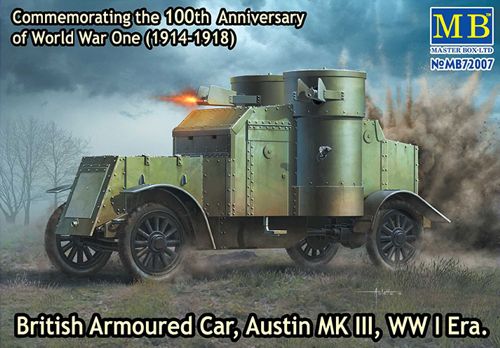 Masterbox 1:72 - British Armoured Car Austin Mk.III