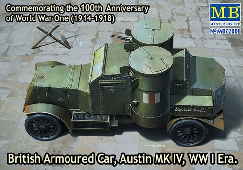 Masterbox 1:72 - British Armoured Car Austin Mk.IV