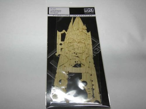 Bismark/Bismarck German Battleship Wooden Deck (designed to be used with Revell kits)