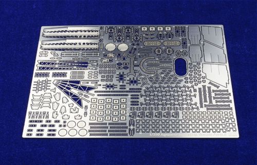 IJN Yamato model detailing set - detailed photo-etched metal parts for 1/350 scale models.