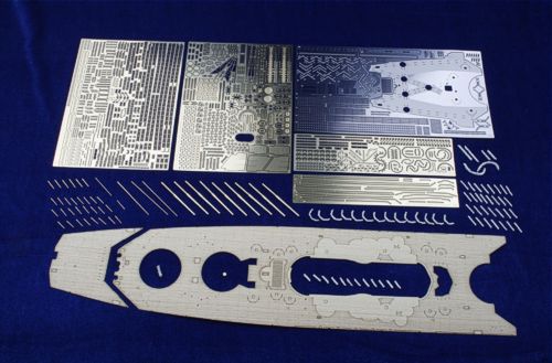 IJN Yamato model detailing set Mk.1 Design - MD-35024 detailing parts for 1/350 scale model ships.