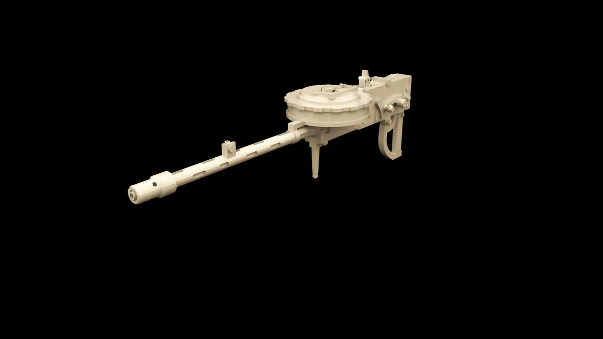 Te-1 Japanese Machine Gun (3D-Printed)