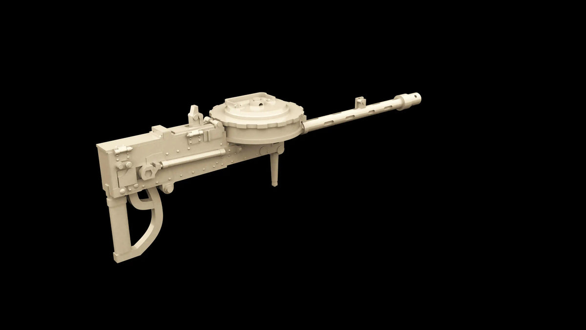 Te-1 Japanese Machine Gun (3D-Printed)