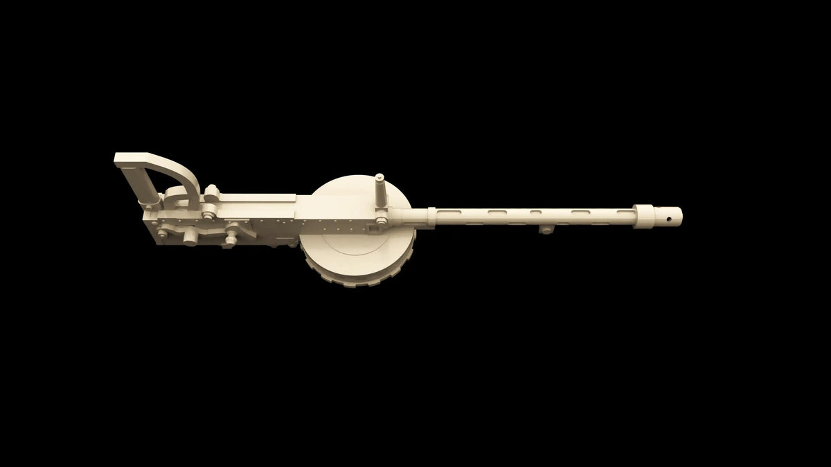 Te-1 Japanese Machine Gun (3D-Printed)
