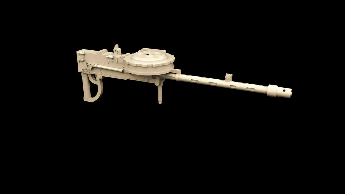 Te-1 Japanese Machine Gun (3D-Printed)