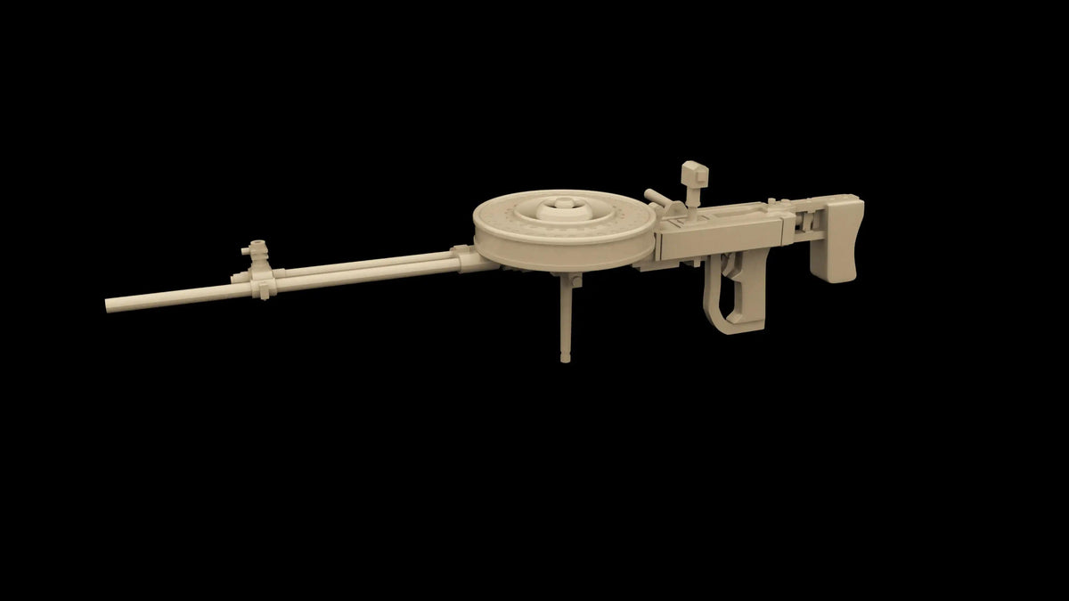 Te-4 Japanese Machine Gun