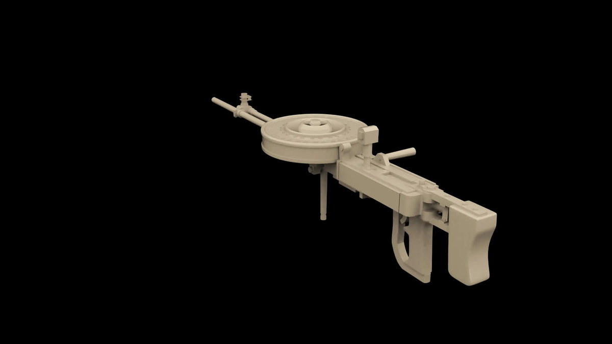 Te-4 Japanese Machine Gun