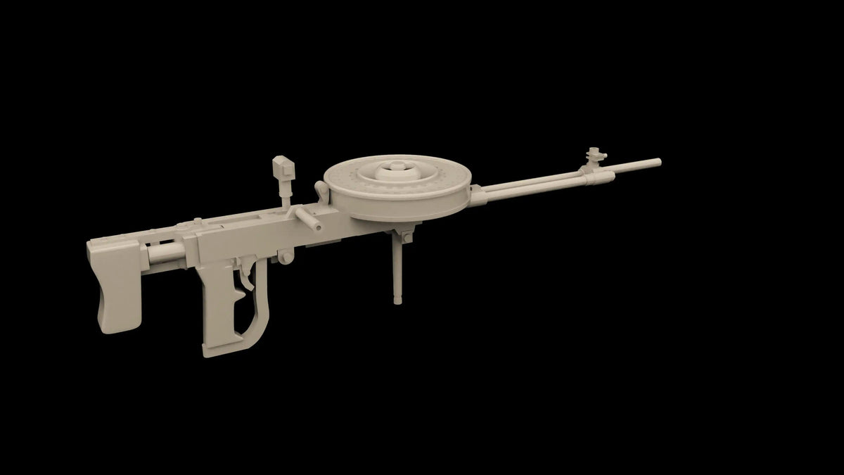 Te-4 Japanese Machine Gun