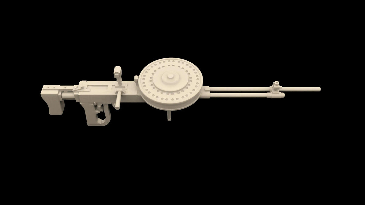 Te-4 Japanese Machine Gun