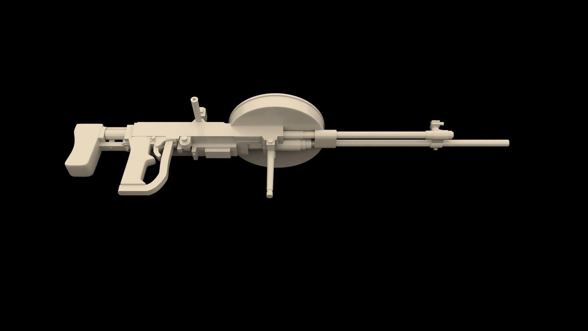 Te-4 Japanese Machine Gun