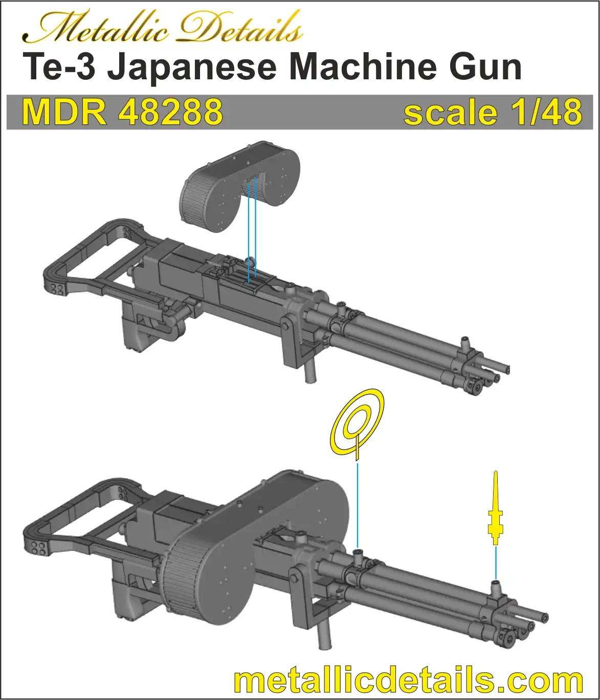 Te-3 Japanese Machine Gun