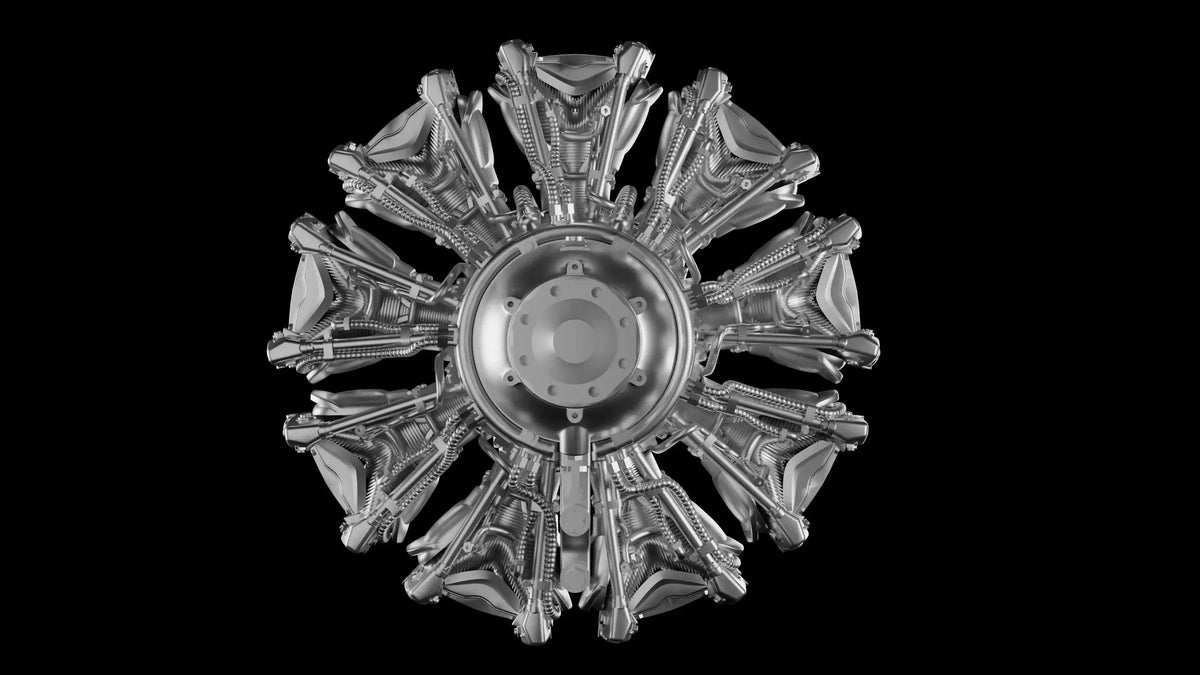 BMW Bramo Fafnir 323 Engine