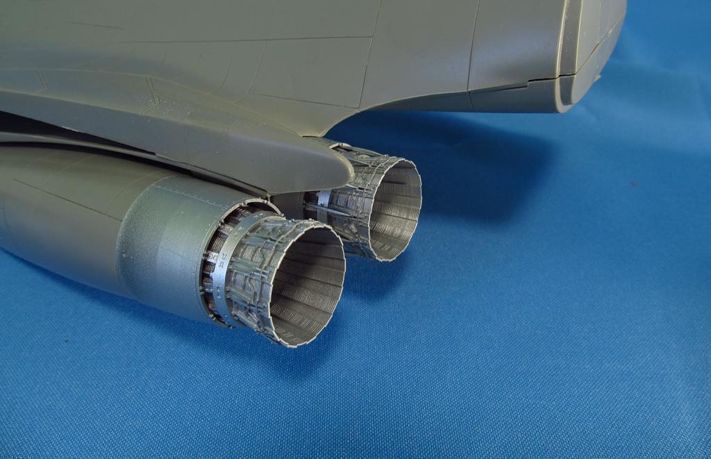 Rockwell B-1B Lancer. Jet nozzles (designed to be used with Monogram and Revell kits)