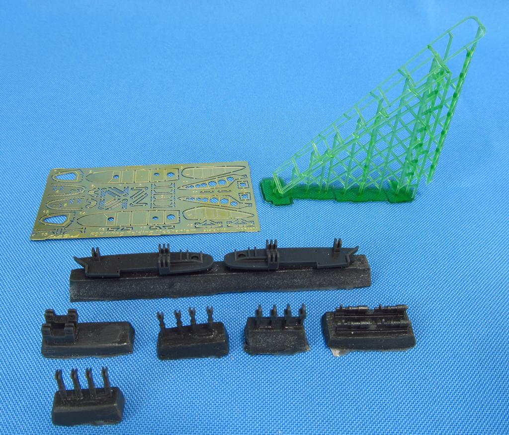 Grumman F9F-2 Panther wing folding mechanism (designed to be used with Trumpeter kits)