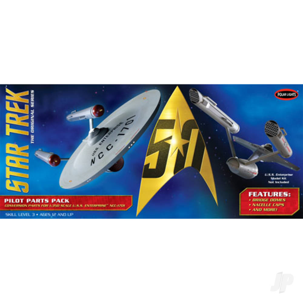 Polar Lights 1:350 Star Trek TOS U.S.S. Enterprise Pilot Parts Pack MKA018 1