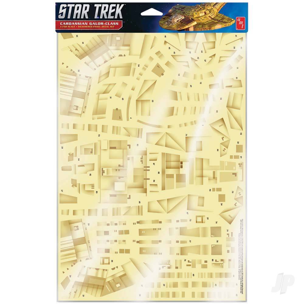 AMT Star Trek: Deep Space Nine: Cardassian Paneling Decals (Upgrades to kit AMT1028) MKA020