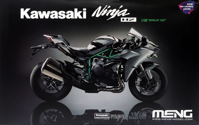 Meng Model Kawasaki Ninja H2 (Pre - MMMT-002S