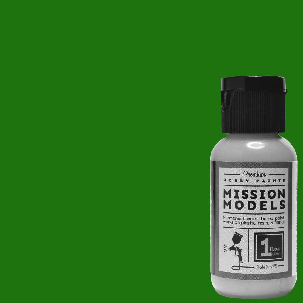 Mission Models Farm Tractor Green ( Bright Green), 1oz MMPP124 Main