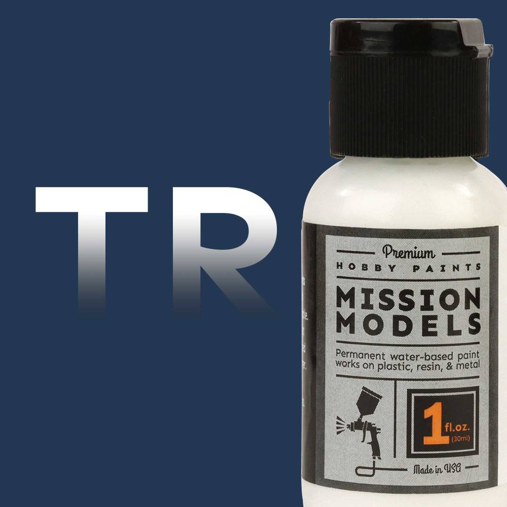 Mission Models Transparent Blue, 1oz MMPP168