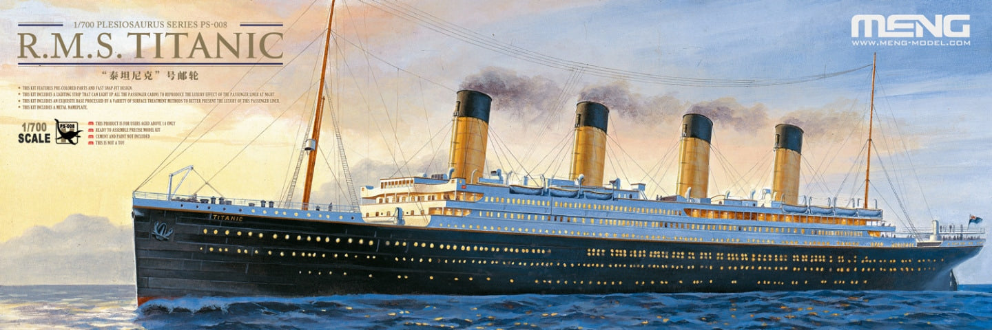 Meng Model 1:700 - R.M.S. Titanic
