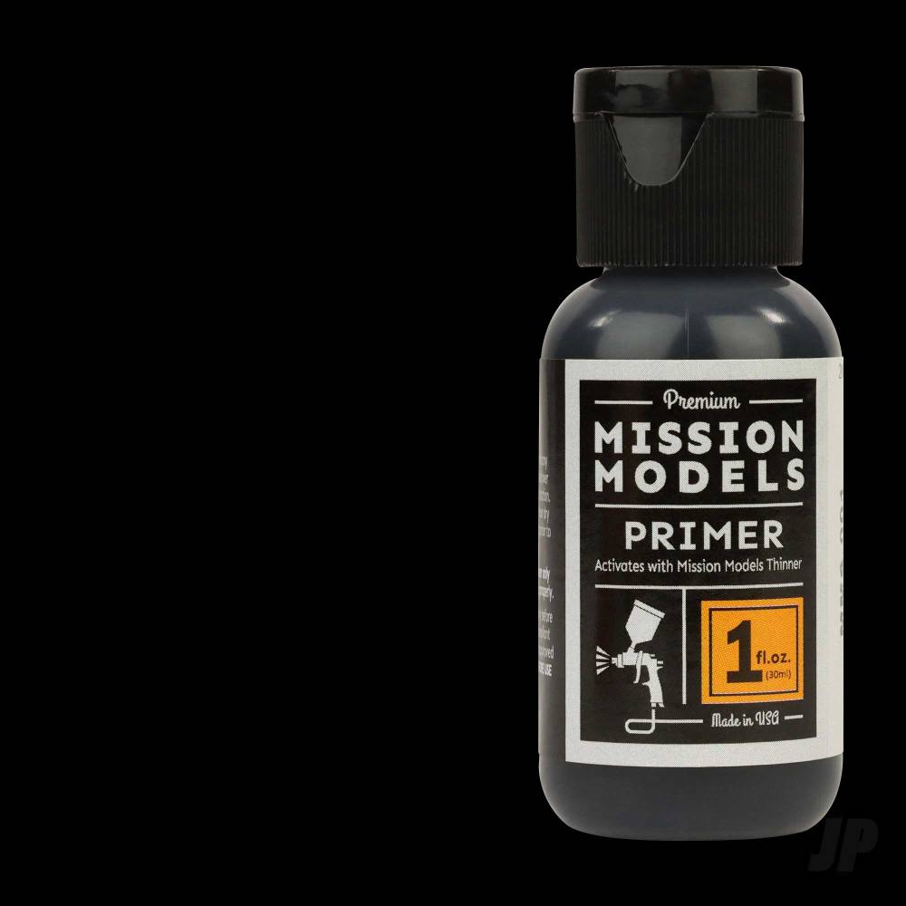 Mission Models Black Primer , 1oz MMPS001 Main