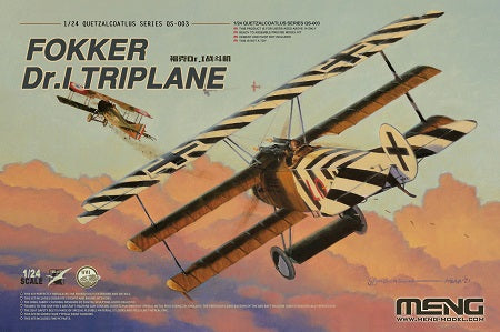 Meng Model Fokker Dr.I Triplane- MMQS-003