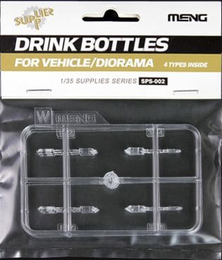 Meng Model 1:35 - Drinks Bottles for Vehicles/Diorama