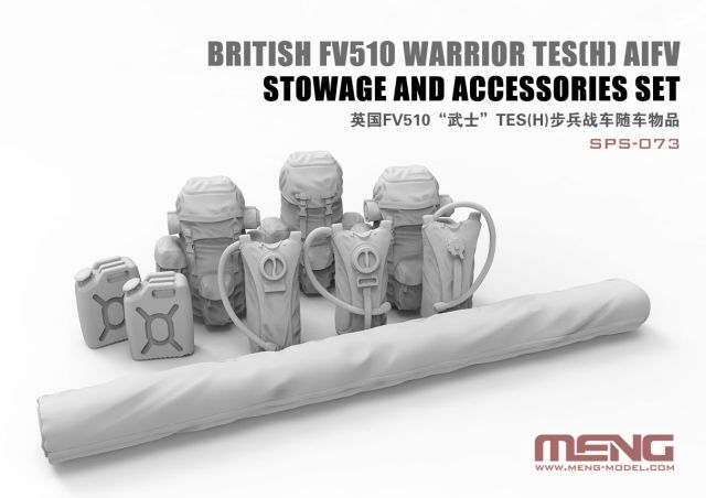 Meng Model 1:35 - FV510 Warrior Stowage Set (Resin)