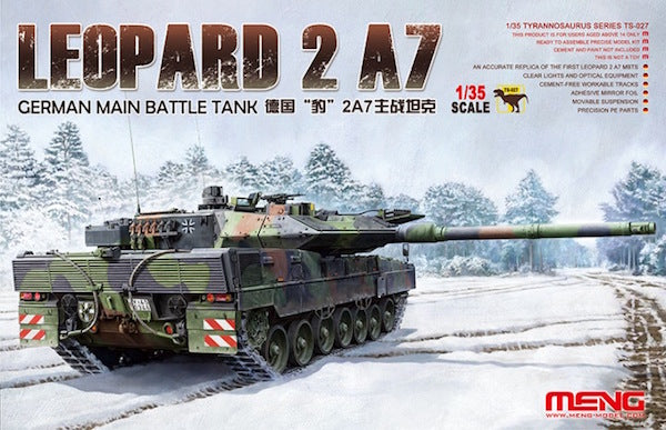 Leopard MBT 2 A7 German Main Battle Tank