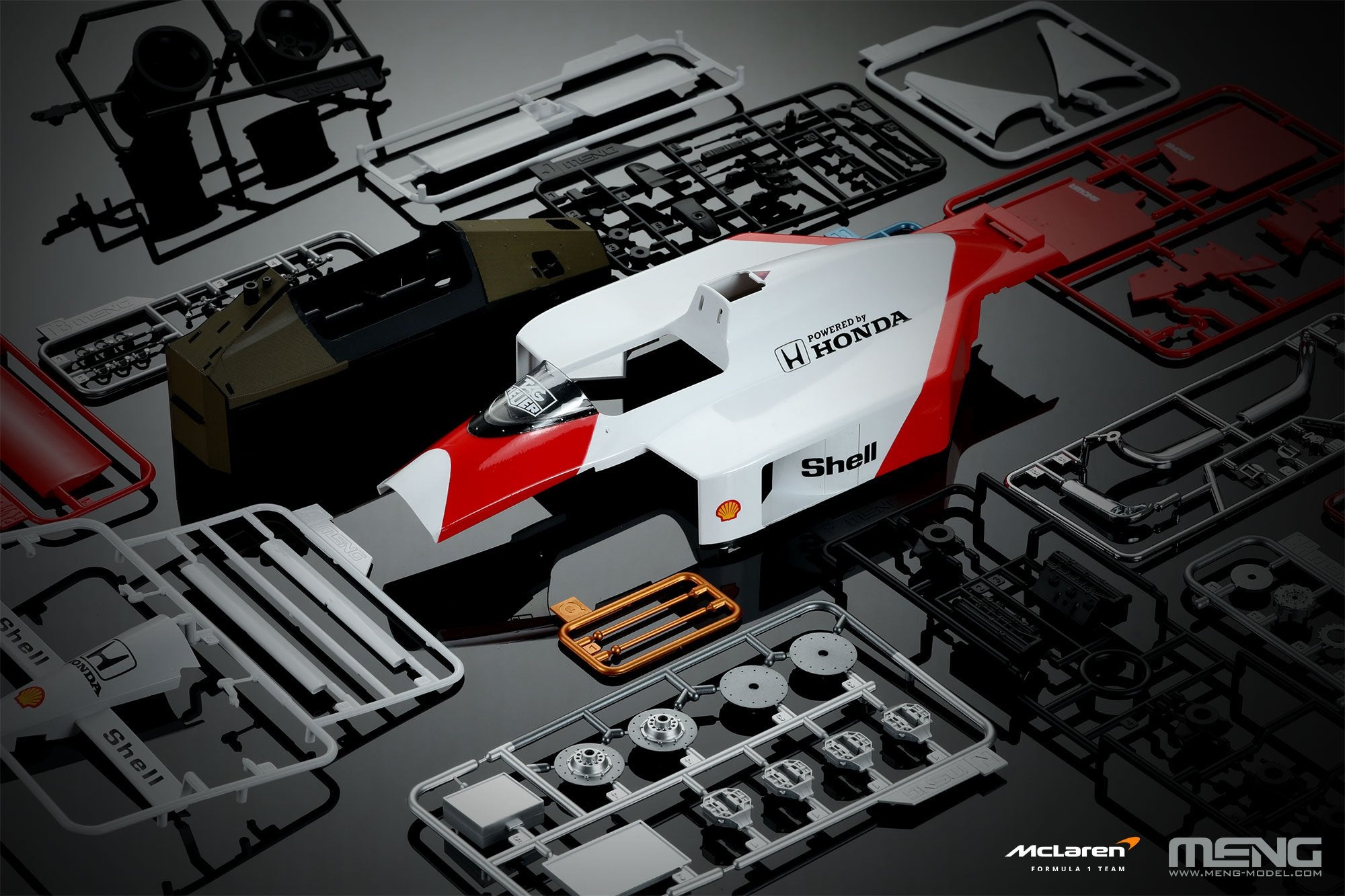 McLaren MP4/4 1988 (Pre-Colored) 1/12 MMRS-005 2
