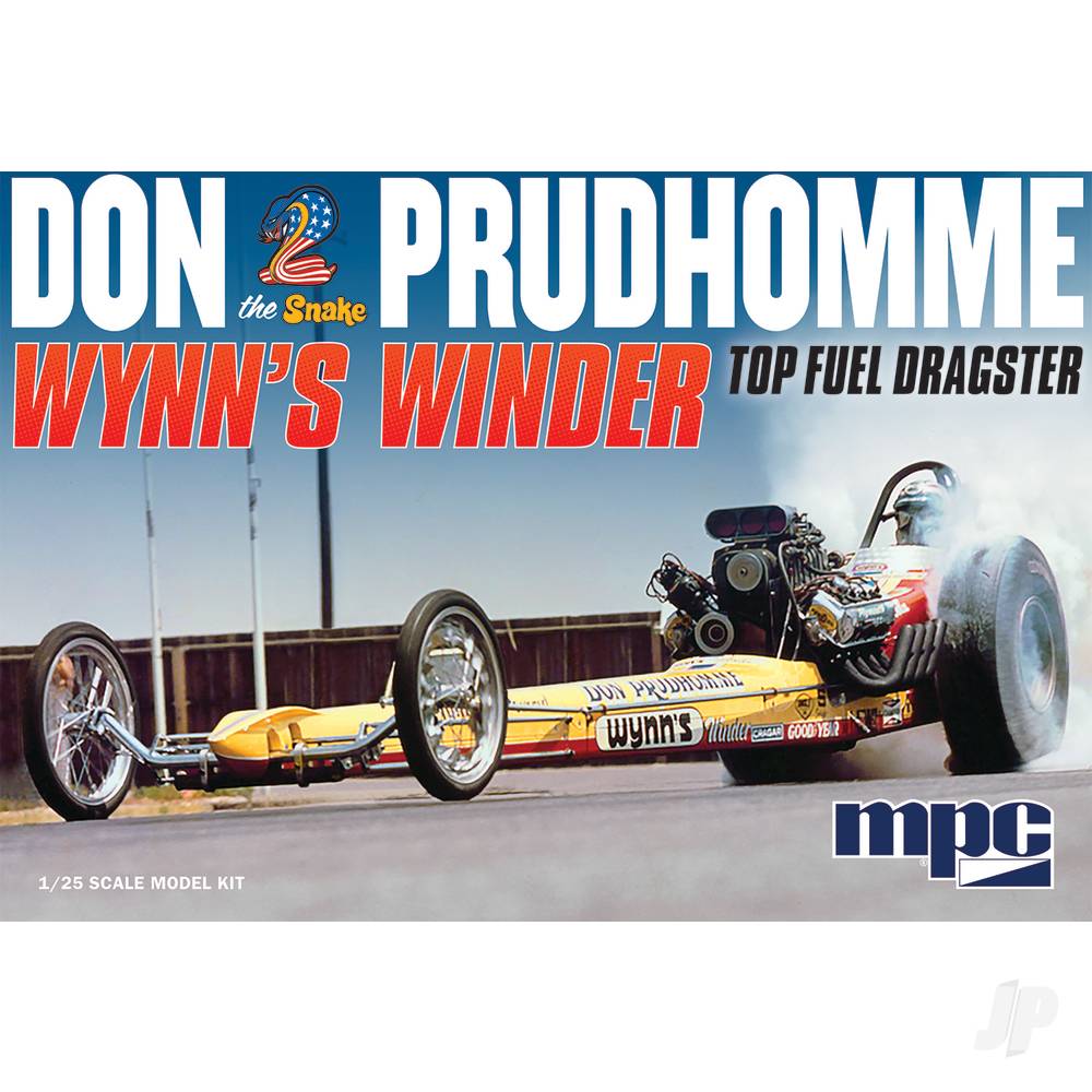 MPC Don "Snake" Prudhomme Wynns Winder Dragster MPC921 12