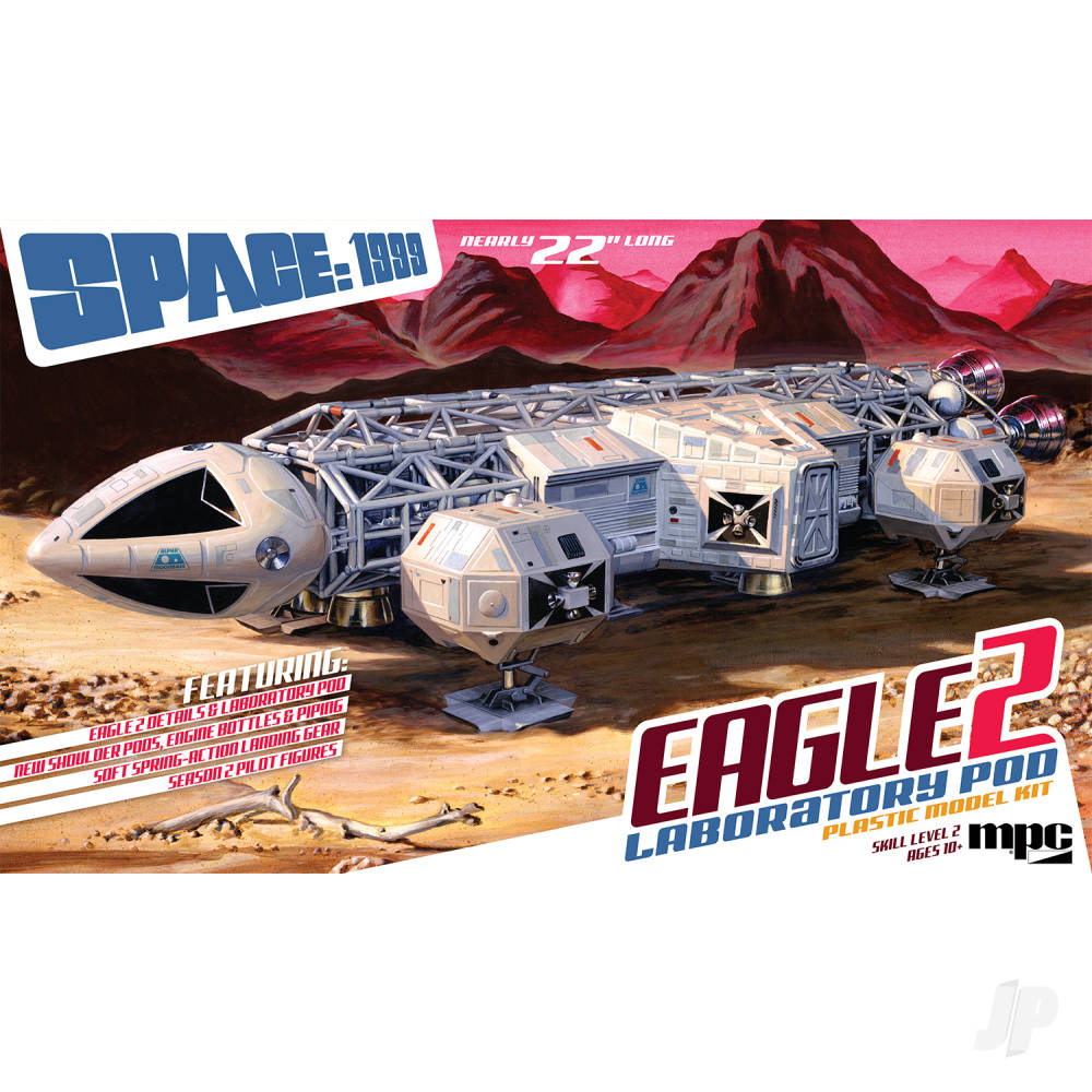 MPC 1:48 Space 1999 Eagle II with Lab Pod MPC923 4