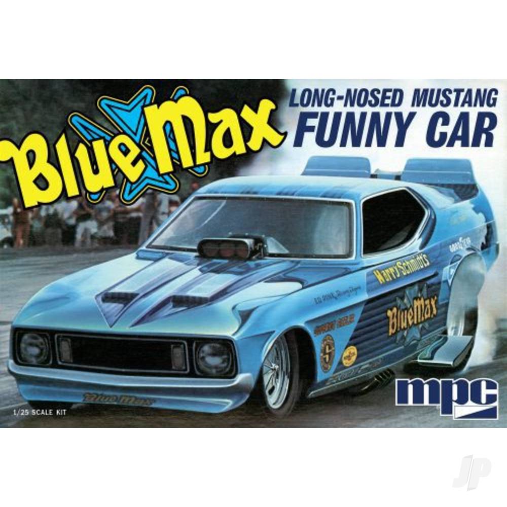 MPC Blue Max Long Nose Mustang Funny Car MPC930