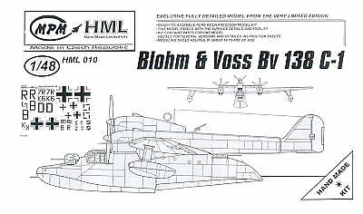 MPM Blohm-und-Voss Bv-138C-1 - HML010 - Aircraft Kits
