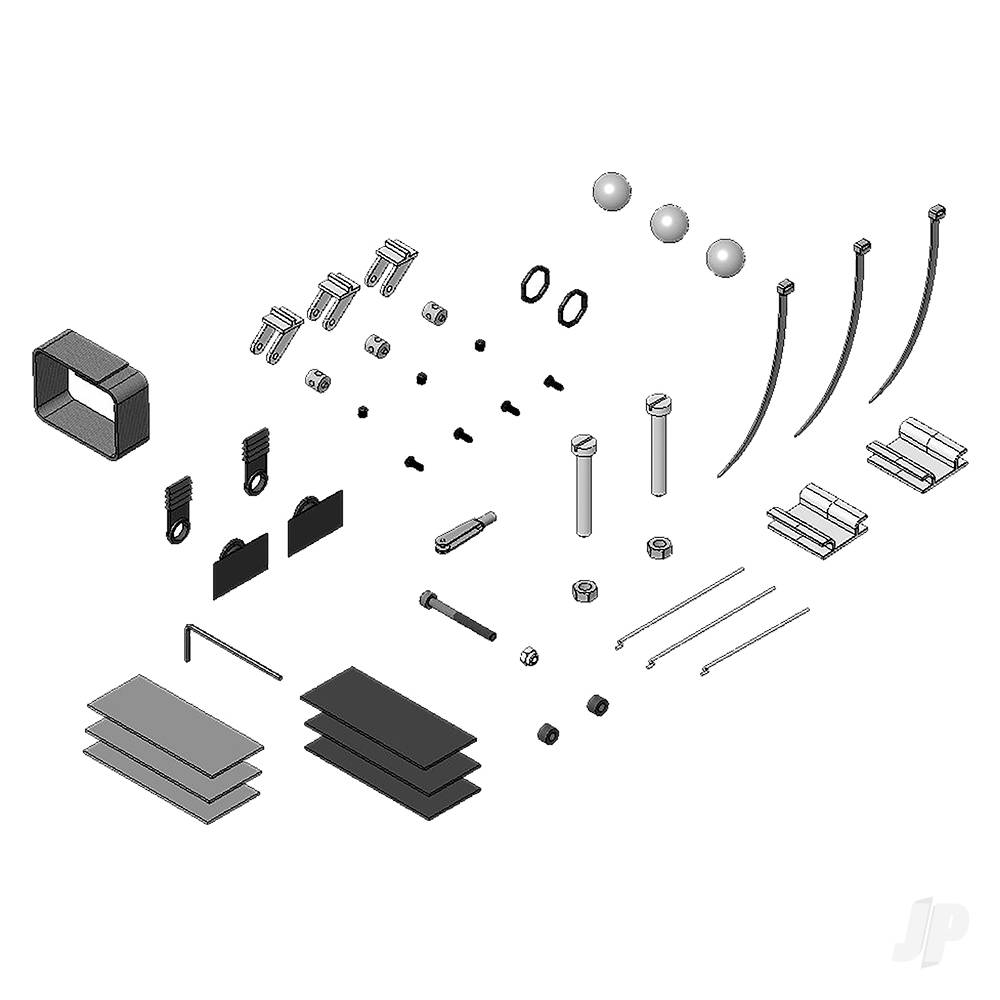 Multiplex Small Parts Set Solius 224254 MPX224254