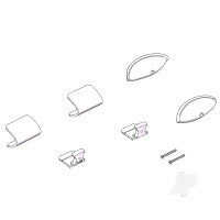 Multiplex FunCub XL Wing Light Cover Set 224440 MPX224440