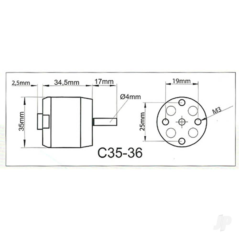 Multiplex ROXXY BL Outrunner (C35-36-05) MPX314963 Main