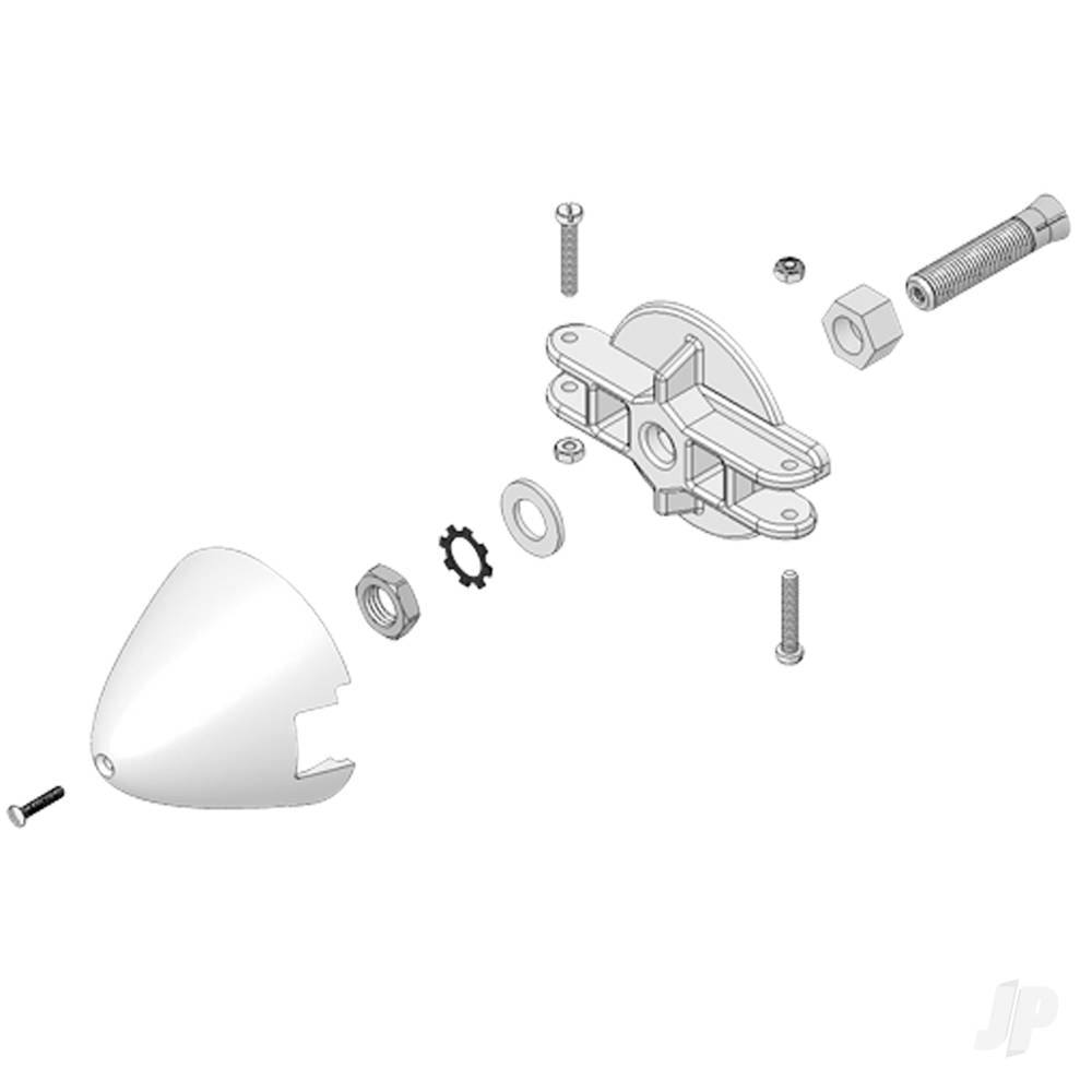 Multiplex Driver Blade Support and Spinner MPX733183 Main