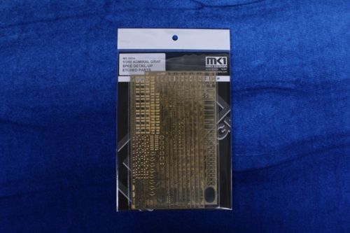 Admiral Graf Spee DETAIL-UP ETCHED PART (designed to be used with Academy kits)