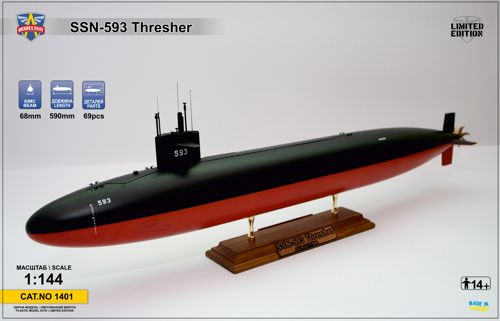 Modelsvit USS Thresher (SSN-593) - MSVIT1401