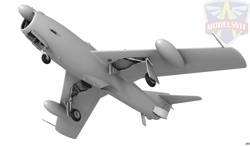 I-320 R-3 Soviet experimental all-weather interceptor Specifications:exclusive kit (no analogues at the market);fully 3D designed, improved assembling;VK-1 jet engine included;1 camouflage scheme (USSR, during tests);adhesive masks;external fuel tanks;