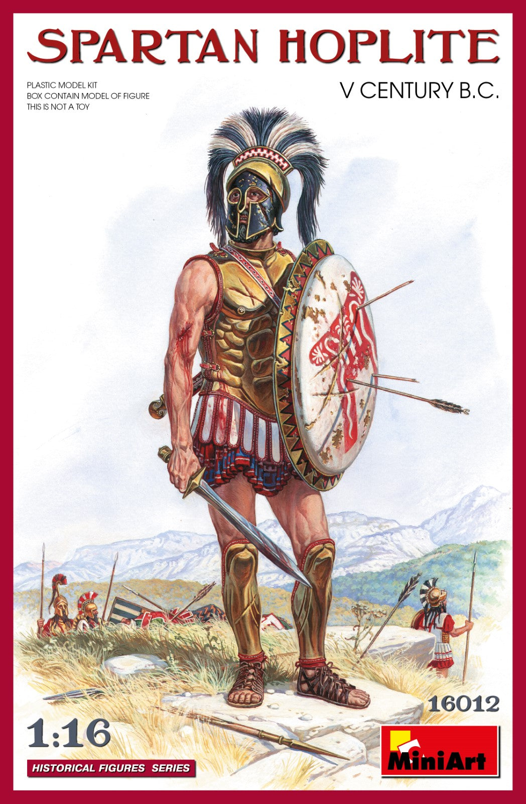 Miniart 1:16 - Spartan Hoplite V Century BC