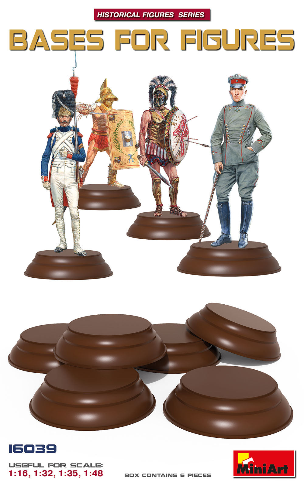 Miniart 1:16 - Bases for Figures