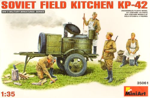 Miniart 1:35 - Soviet Field Kitchen PK-42