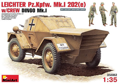 Miniart 1:35 - Leichter Pz. Pz.Kpfw.Mk.I 202(e) Dingo Mk.I
