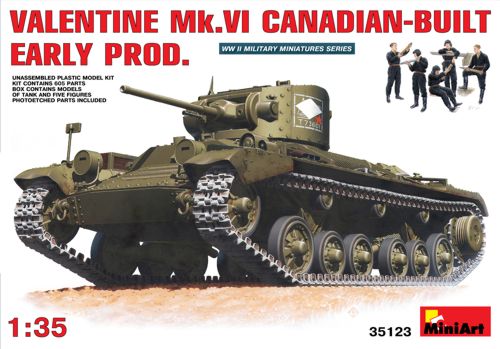 Valentine Mk.VI Canadian-Built Early Production